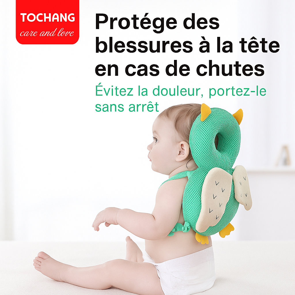 Coussin Anti-Chute Bébé 🦋 – Idéal pour Apprendre à Marcher