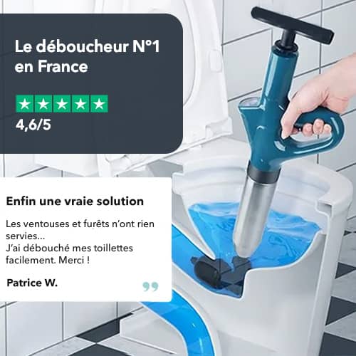🚿 Déboucheur Haute Pression pour Évier, WC, Lavabo & Douche